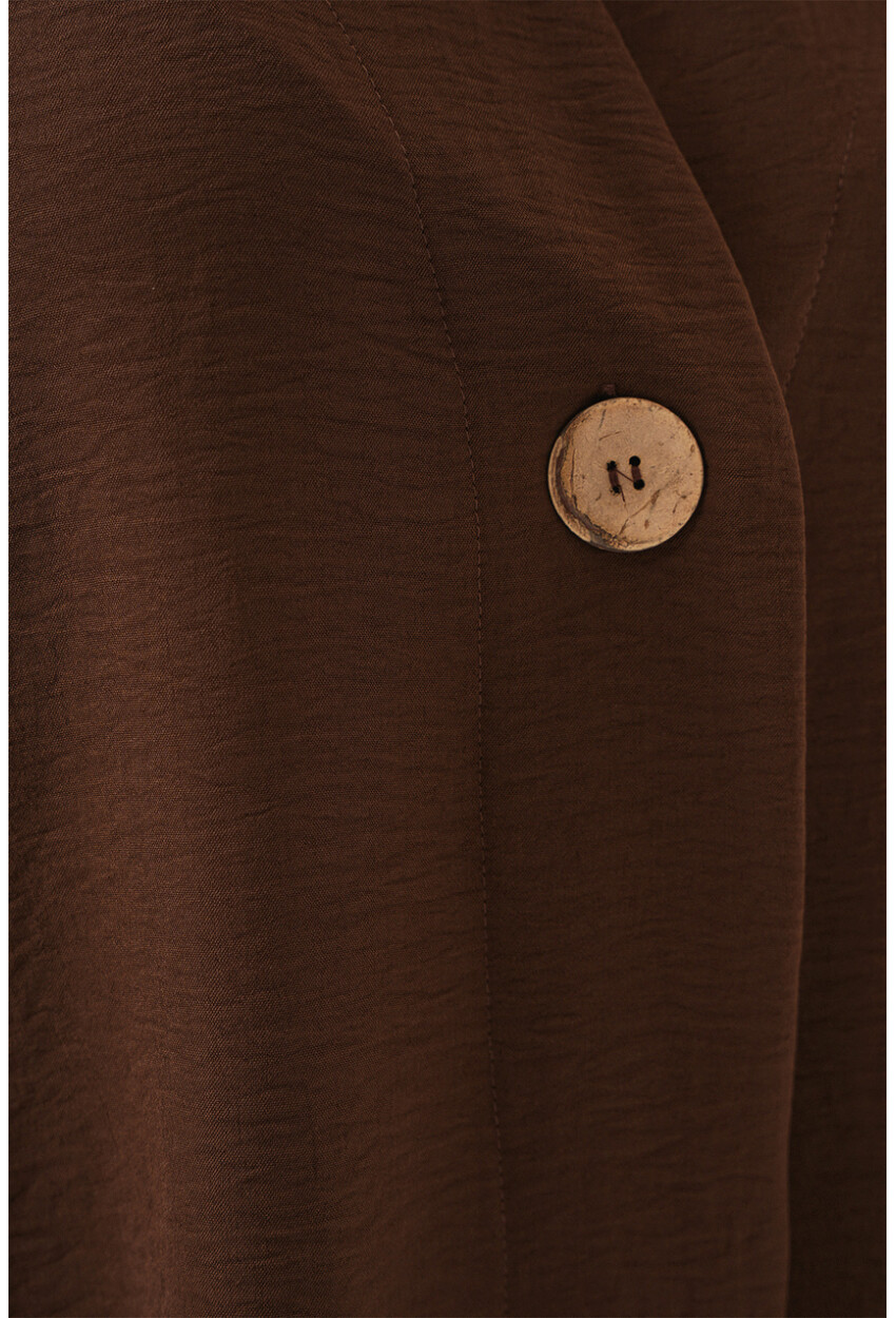 Kadın Kısa Kol Oversize Kimono 5969