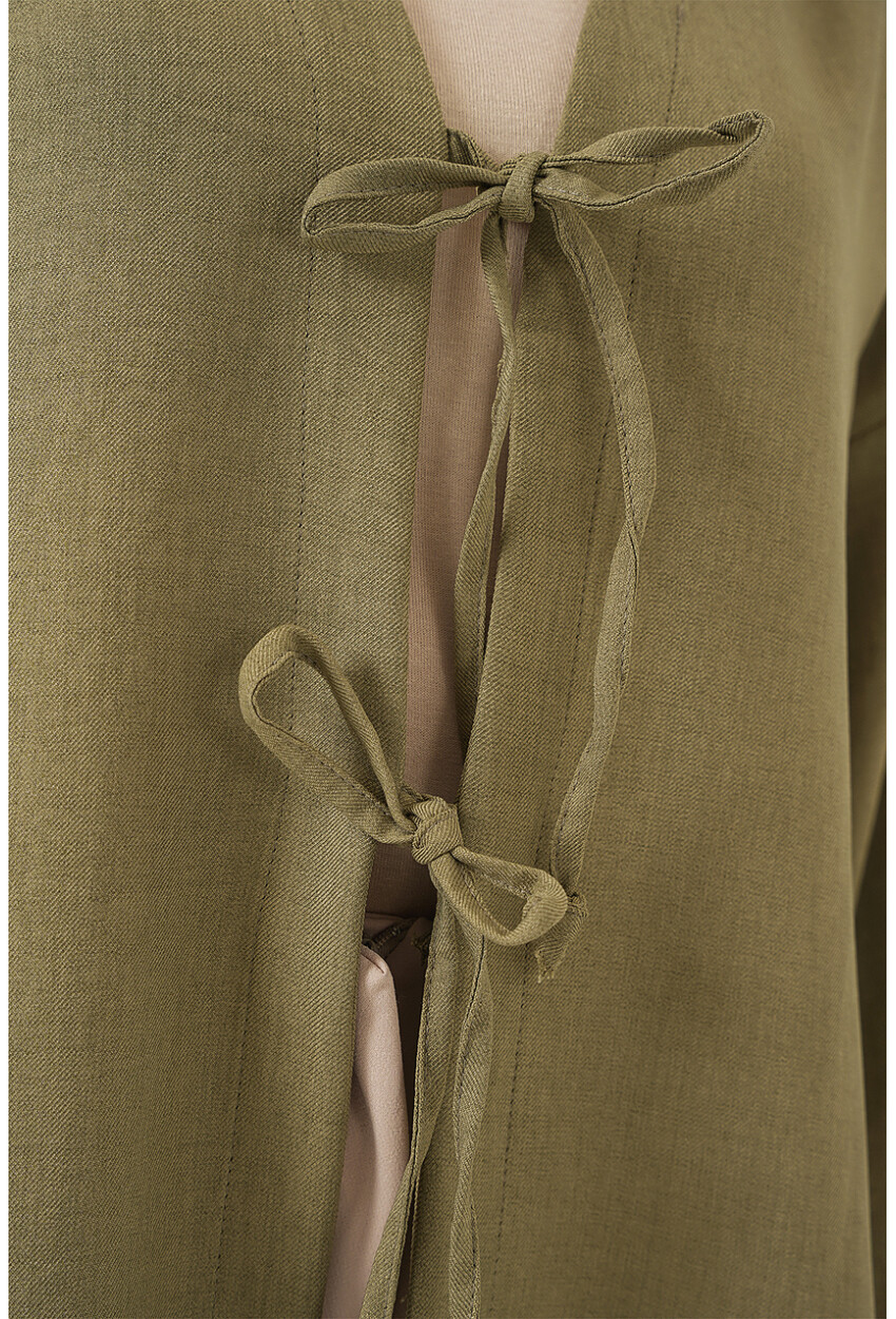 Keten Tesettür Kimono 5968