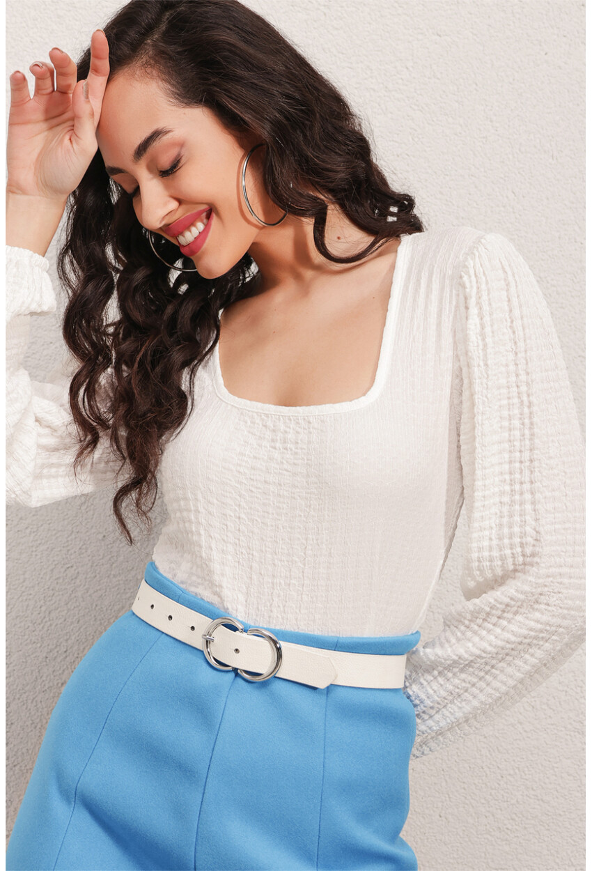 0442 Long Sleeve Blouse