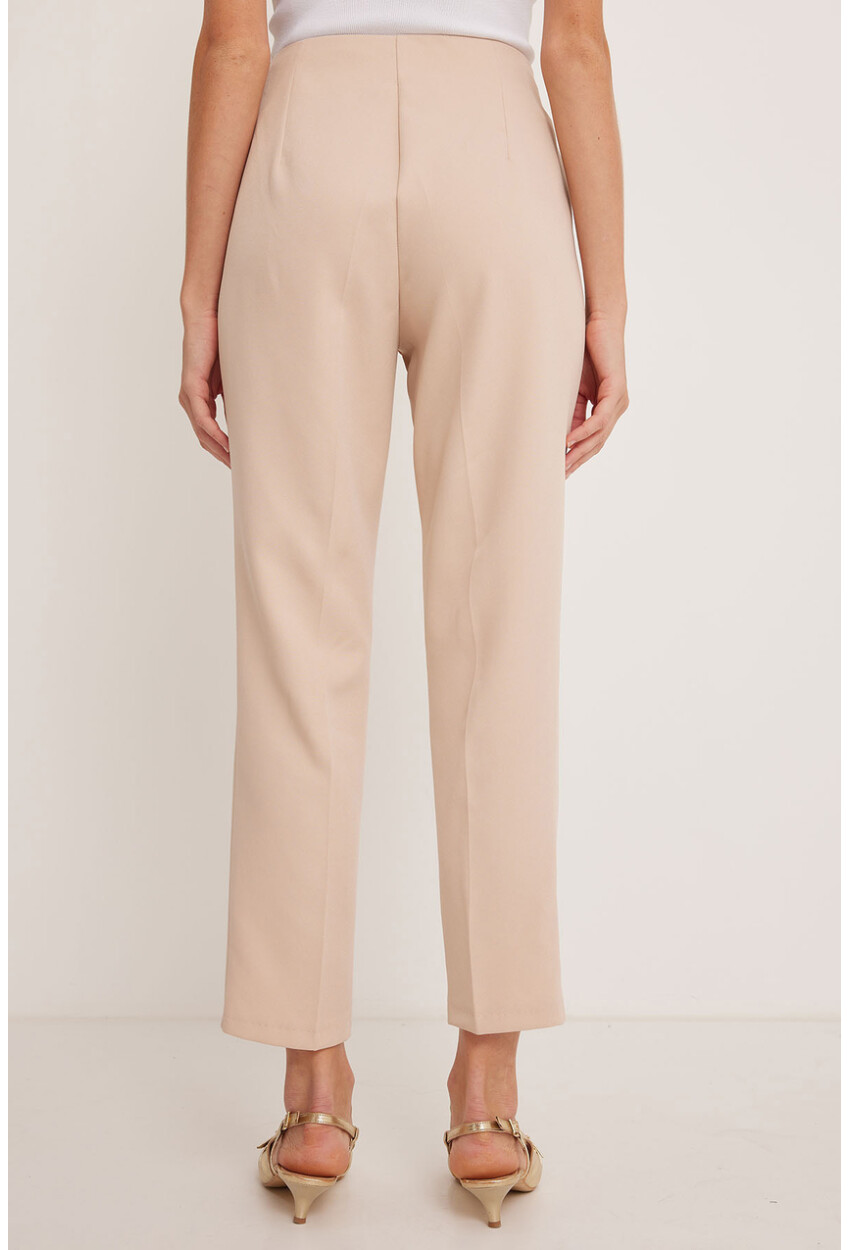 6650 High-Waist Fabric Pants