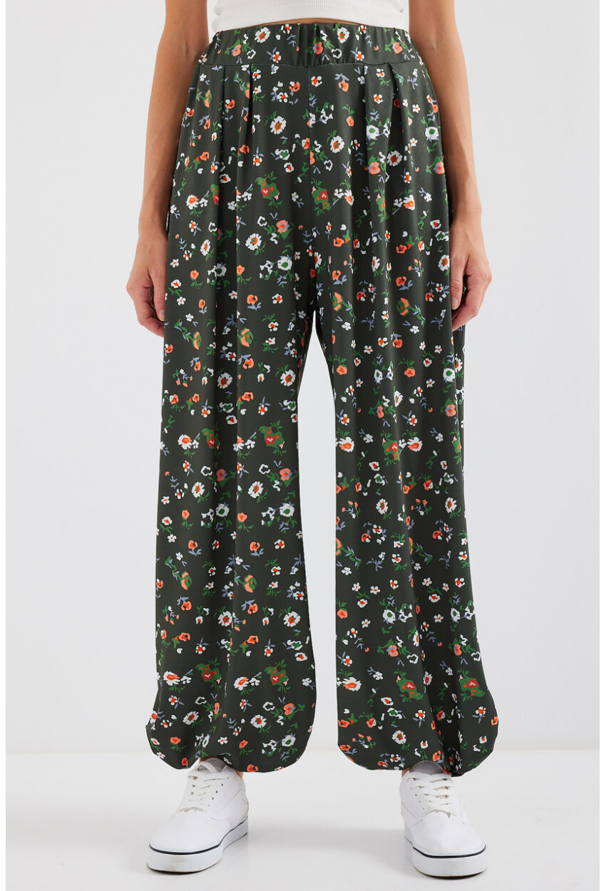 6665 Patterned Shalwar Pants