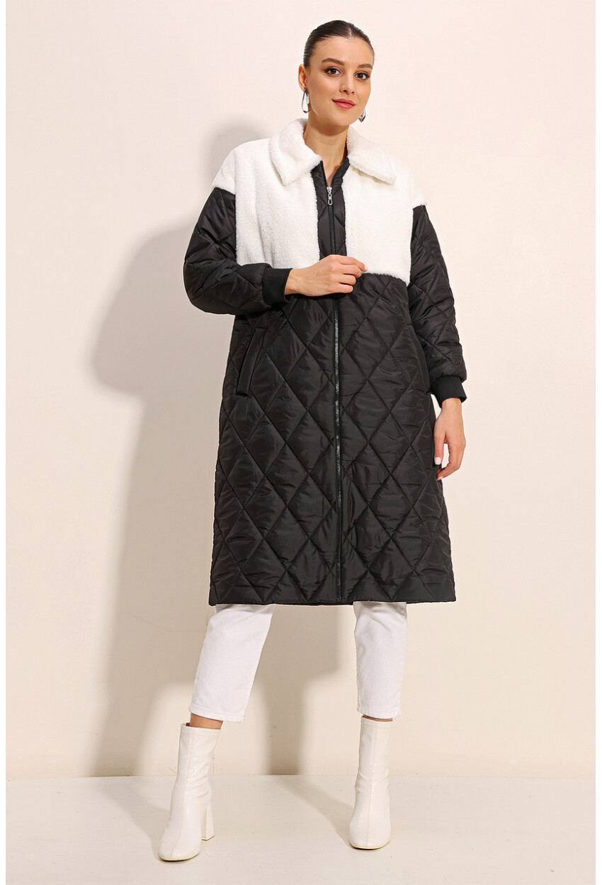 5185 Long Oversized Puffer Coat