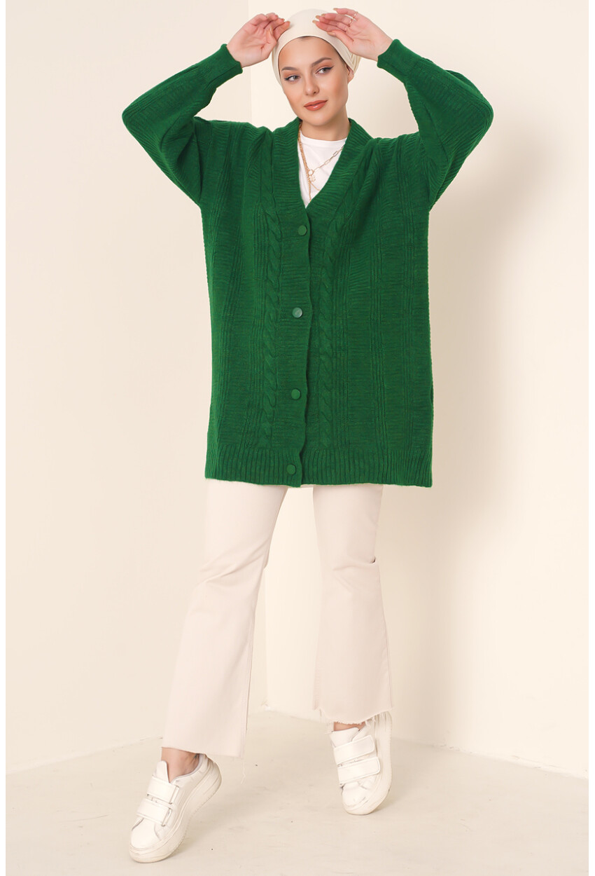 15768 Hijab Knit Cardigan