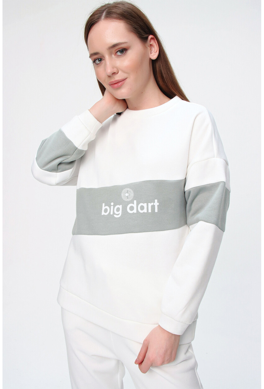 55338 Bigdart Baskılı Sweat