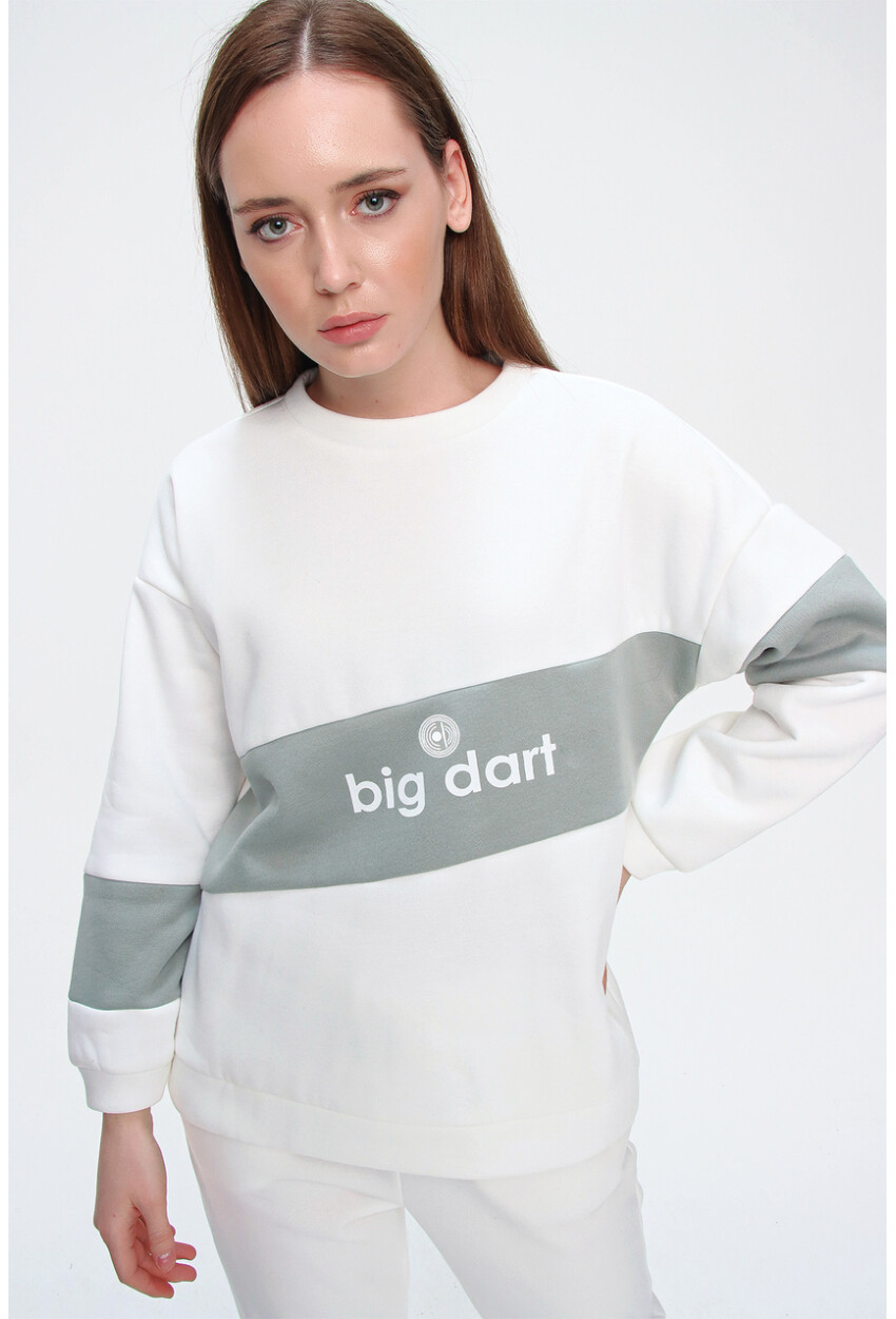 55338 Bigdart Baskılı Sweat