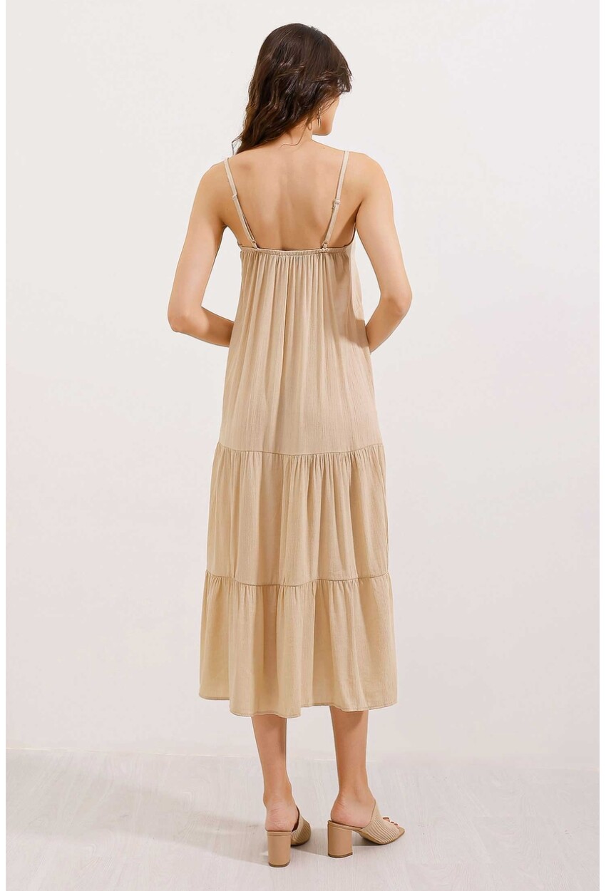 2403 Strappy Midi Dress