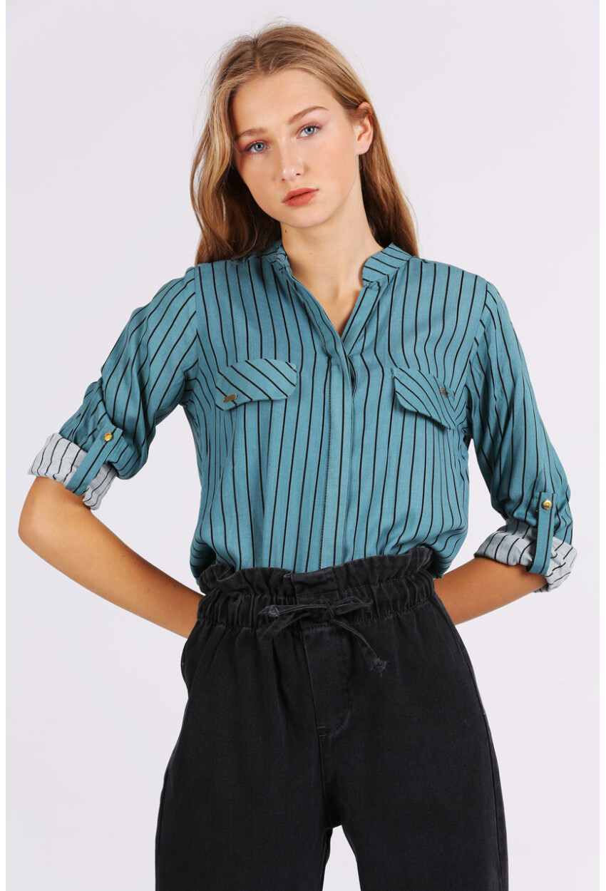 3455 Striped Shirt