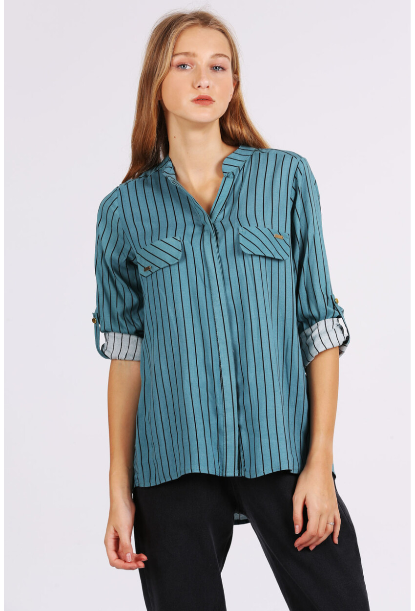 3455 Striped Shirt