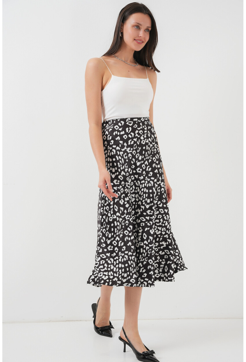 15806 Satin Skirt