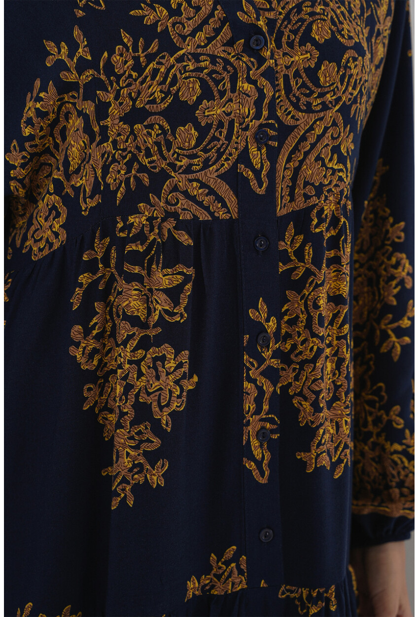 2423 Authentic Patterned Dress