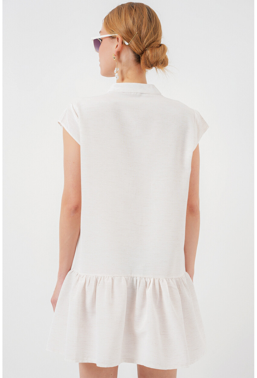 2425 Linen Mini Dress