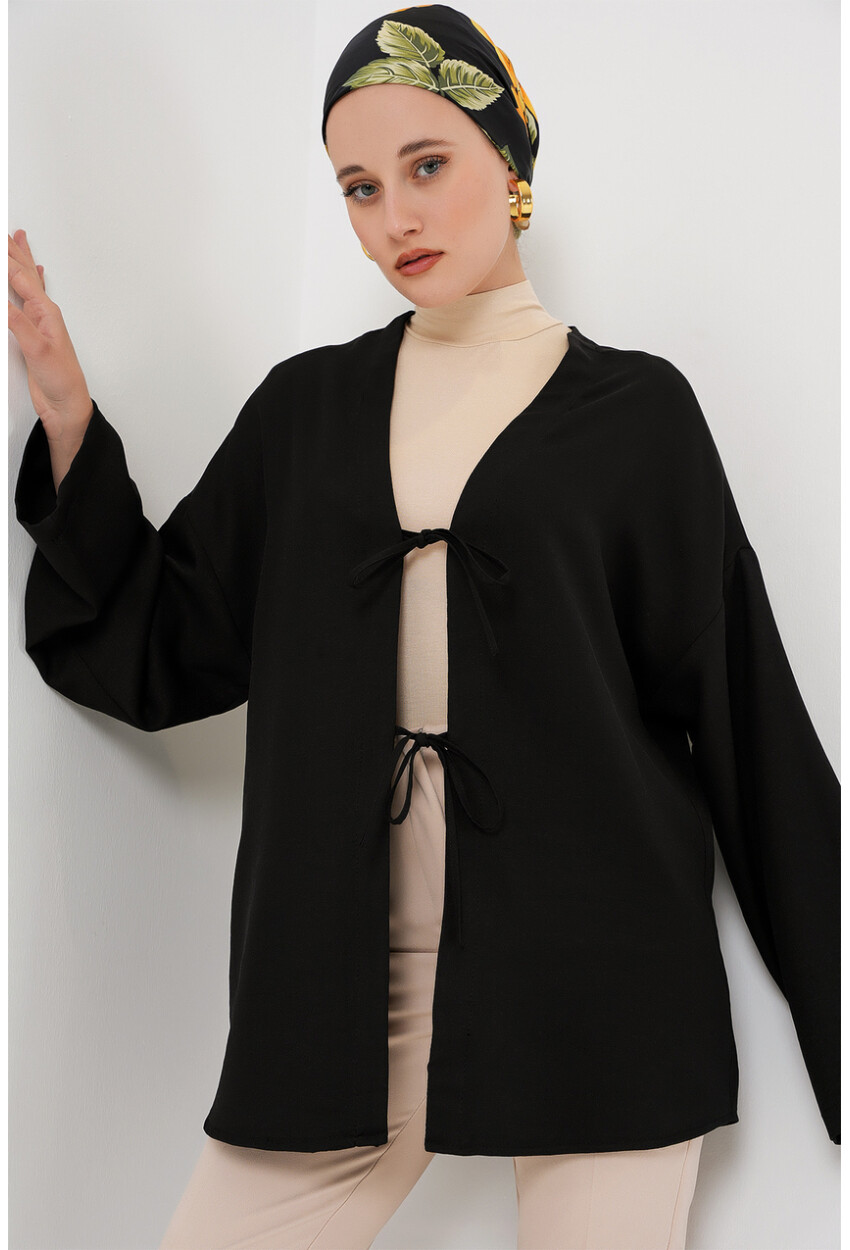 Keten Tesettür Kimono 5968