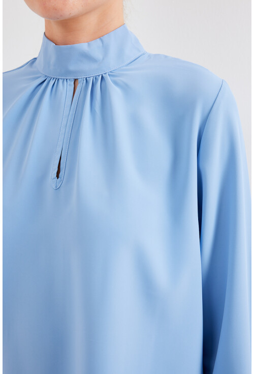 0418 Pencere Detaylı Bluz