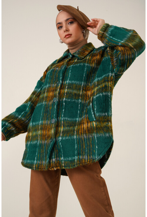 0678 Oversize Yünlü Ceket