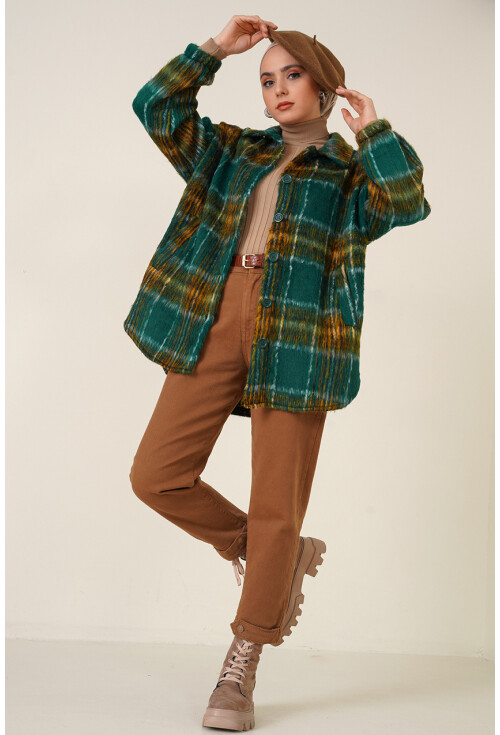 0678 Oversize Yünlü Ceket