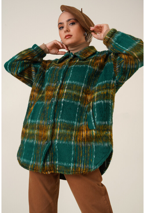 0678 Oversize Yünlü Ceket