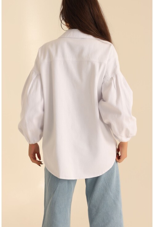 0684 Oversize Gabardin Ceket