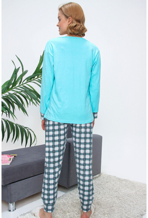 10309 Desenli Pijama Takımı