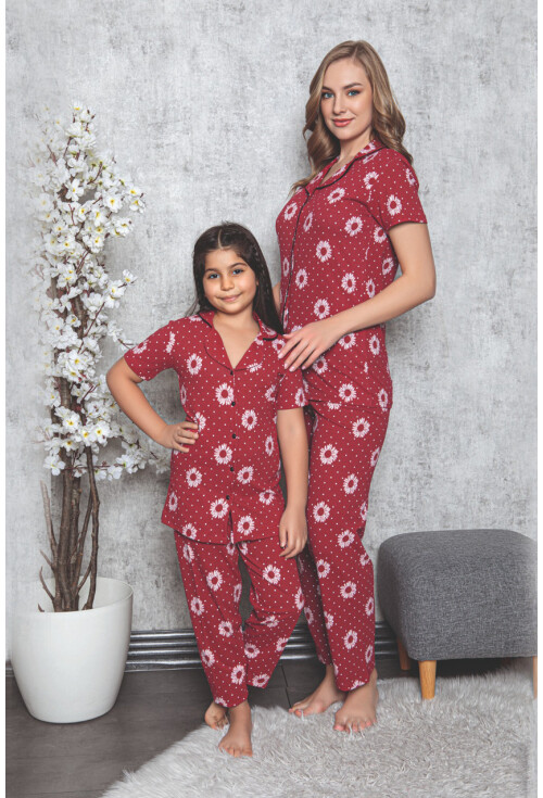 10310 Anne Kız Pijama Takımı