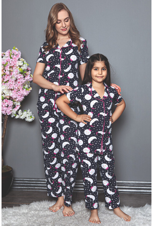 10310 Anne Kız Pijama Takımı