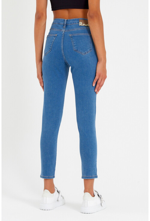 10410 Yüksek Bel Kot Pantolon