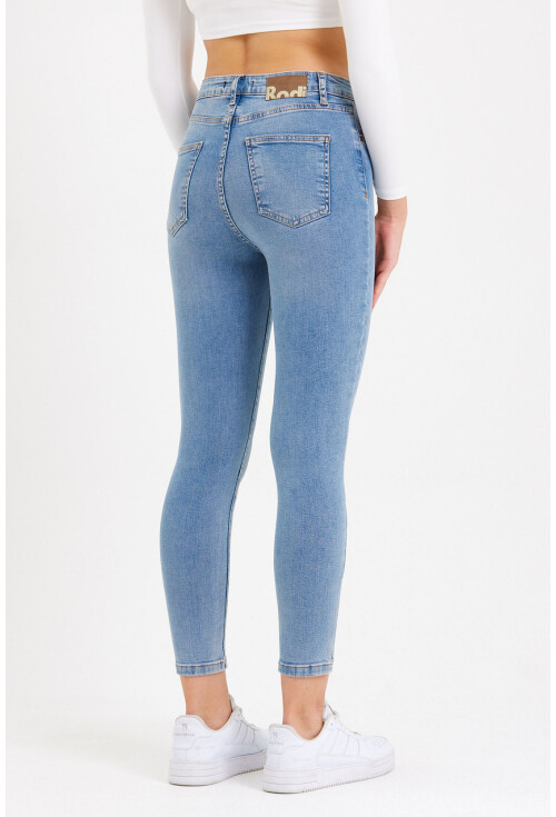 10410 Yüksek Bel Kot Pantolon