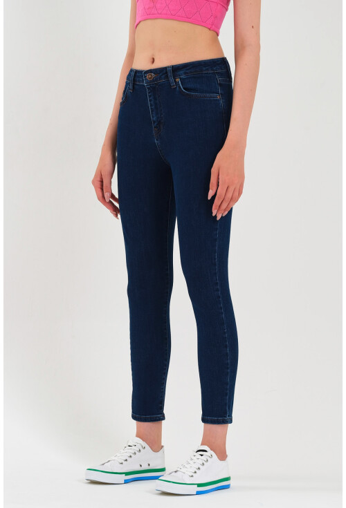 10410 Yüksek Bel Kot Pantolon