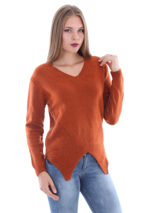 15286 V YAKA TRİKO KAZAK