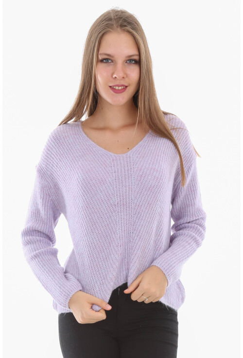15288 V YAKA TRİKO KAZAK