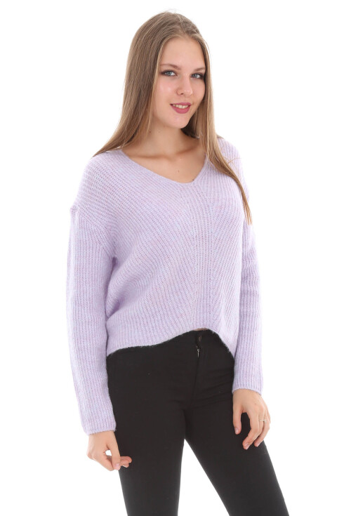 15288 V YAKA TRİKO KAZAK