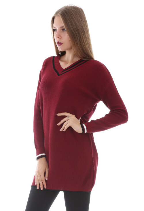 15427 V YAKA TRİKO TUNİK