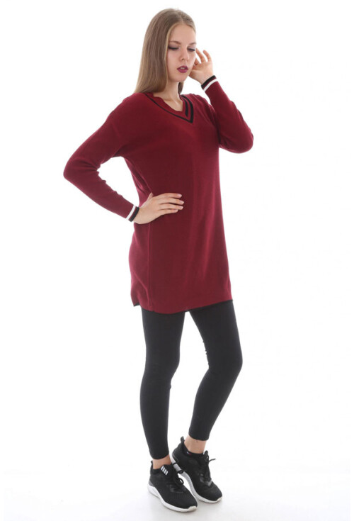 15427 V YAKA TRİKO TUNİK