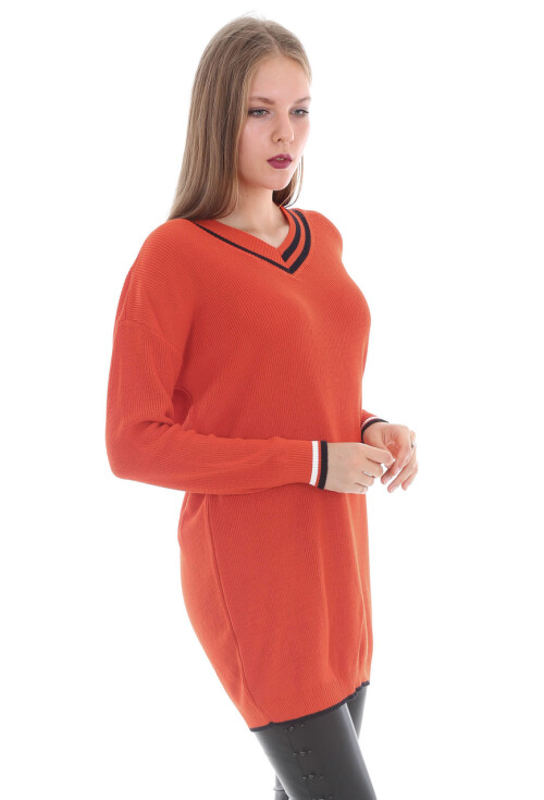 15427 V YAKA TRİKO TUNİK