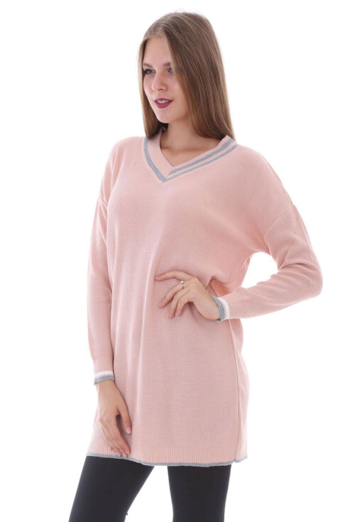 15427 V YAKA TRİKO TUNİK