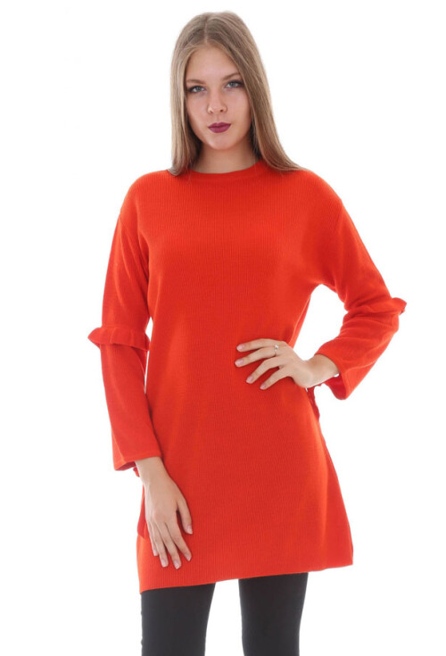 15428 BİSİKLET YAKA TRİKO TUNİK