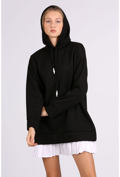 4458 Etek Detaylı Sweatshirt