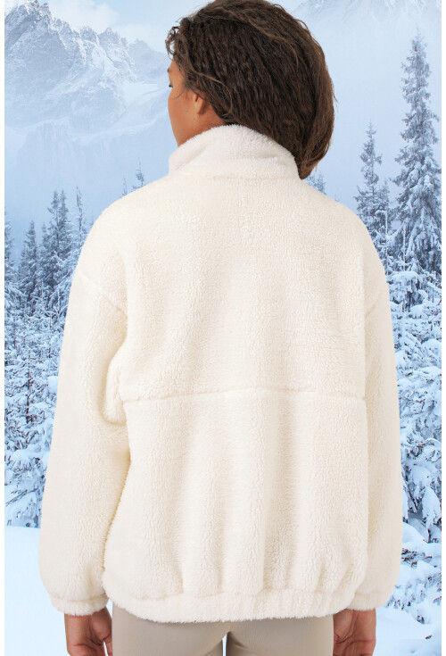 5194 Kadın Peluş Mont Ceket