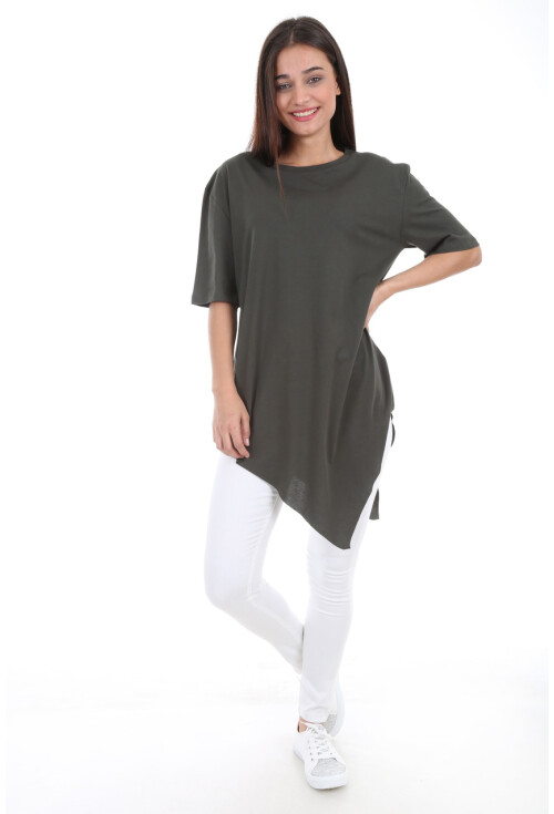5738 SİMETRİK KESİM TSHIRT