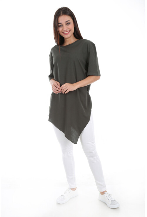 5738 SİMETRİK KESİM TSHIRT
