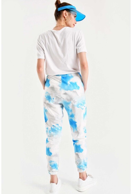 6484 Batik Desenli Jogger Pantolon
