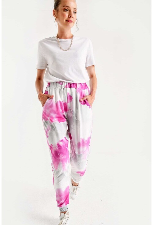 6484 Batik Desenli Jogger Pantolon