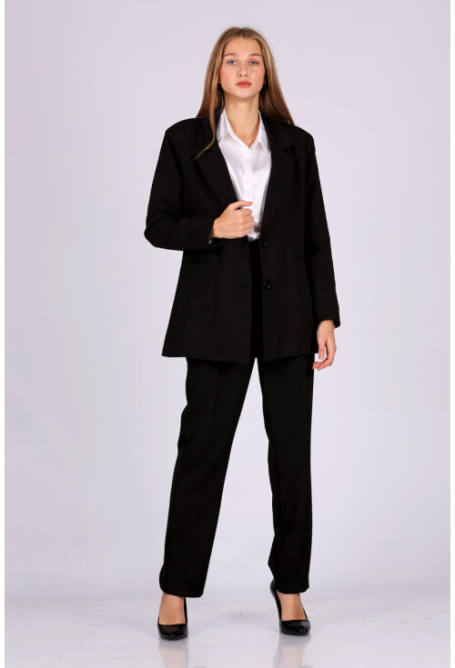 6536 Oversize Balazer Takım