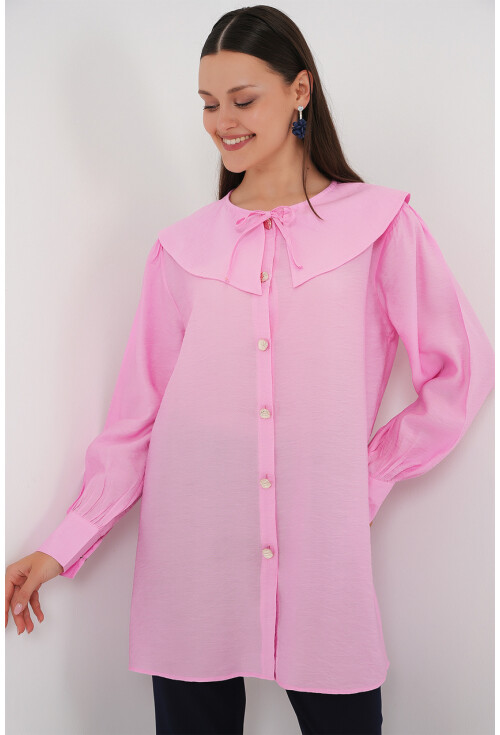 Kadın Bebe Yaka Uzun Tunik 5967