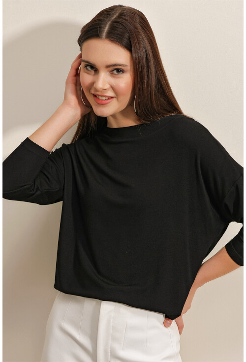 0469 Basic Örme Bluz