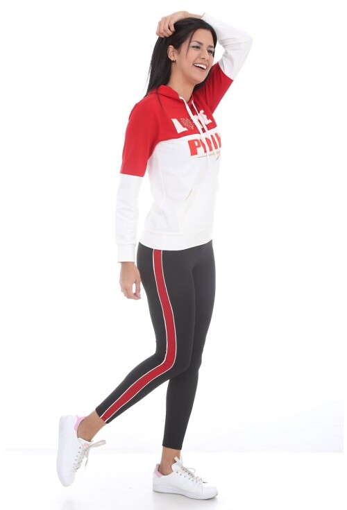 10100 KAPŞONLU UZUN SWEATSHİRTS