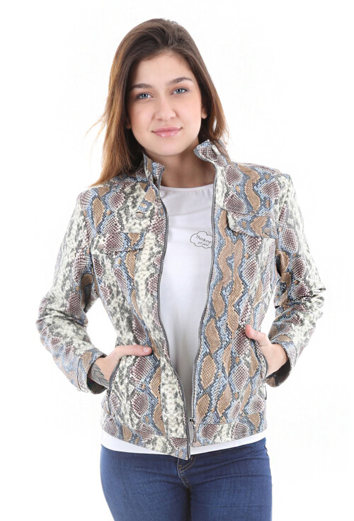 1019 FERMUARLI DERİ MONT