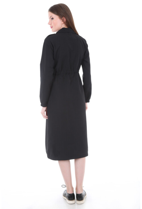 10226 BEL İP BAĞLAMA DÜĞMELİ TRENHCOAT