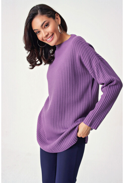 10305 Fitilli Oversize Triko Tunik