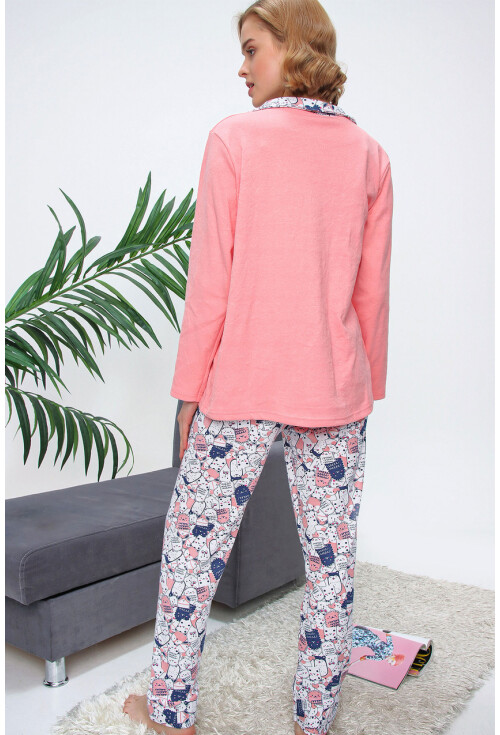 10309 Desenli Pijama Takımı