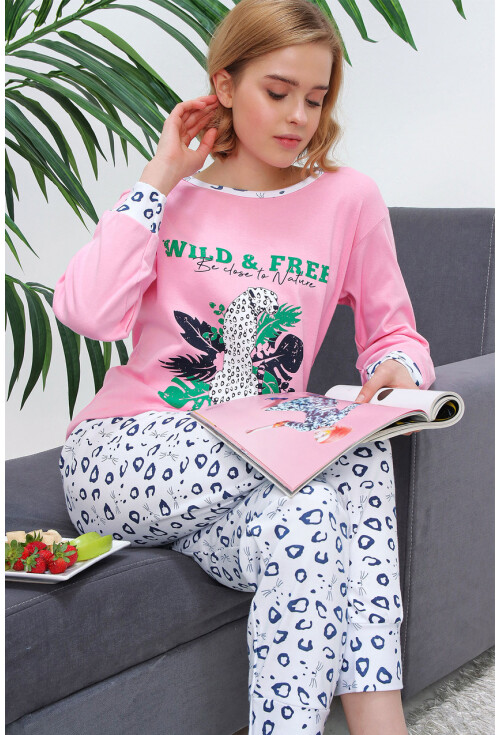 10309 Desenli Pijama Takımı